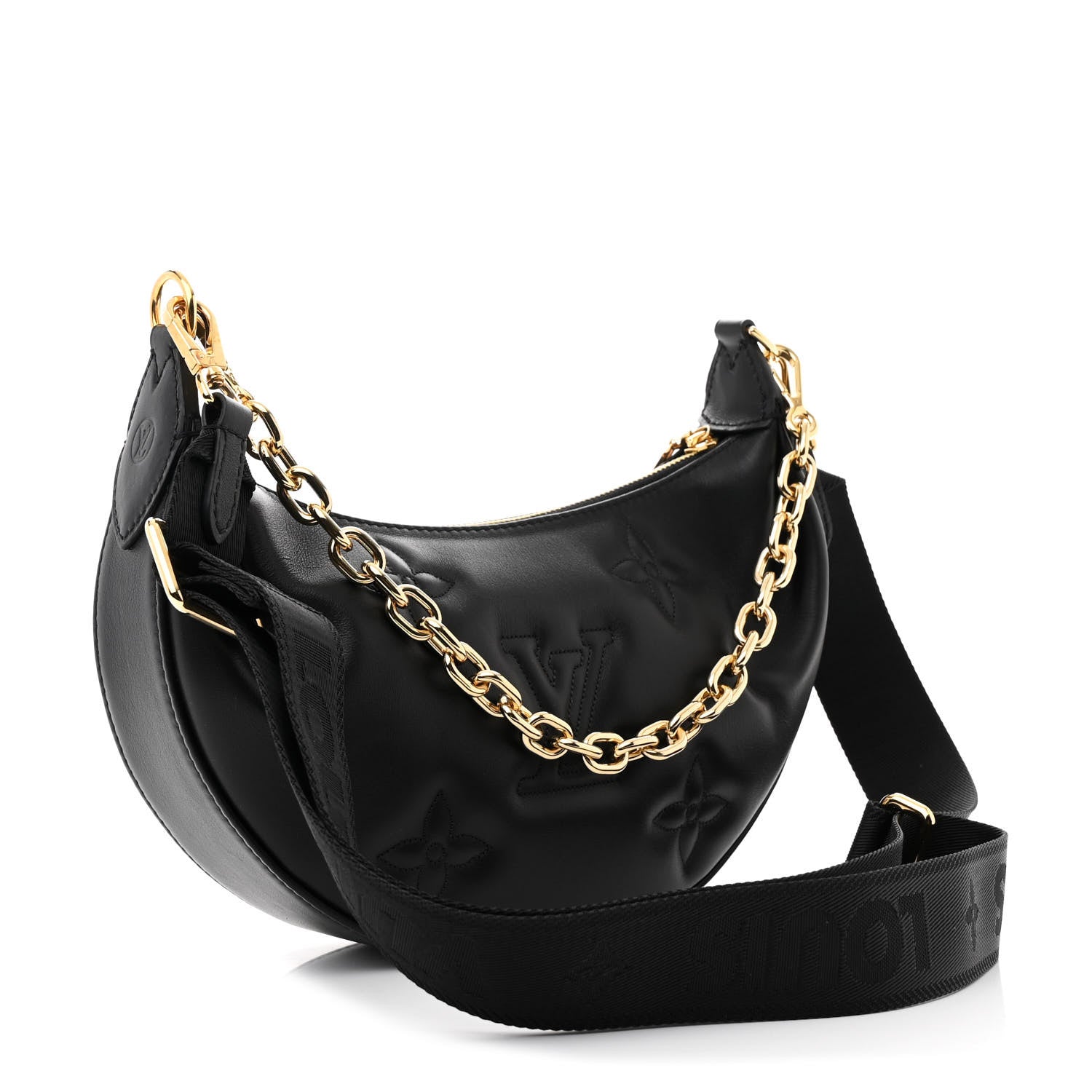 Louis Vuitton Calfskin Bubblegram Over The Moon Black 3 of 11