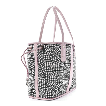MCM Visetos Medium Liz Reversible Shopper Tote Powder Pink 6 of 22
