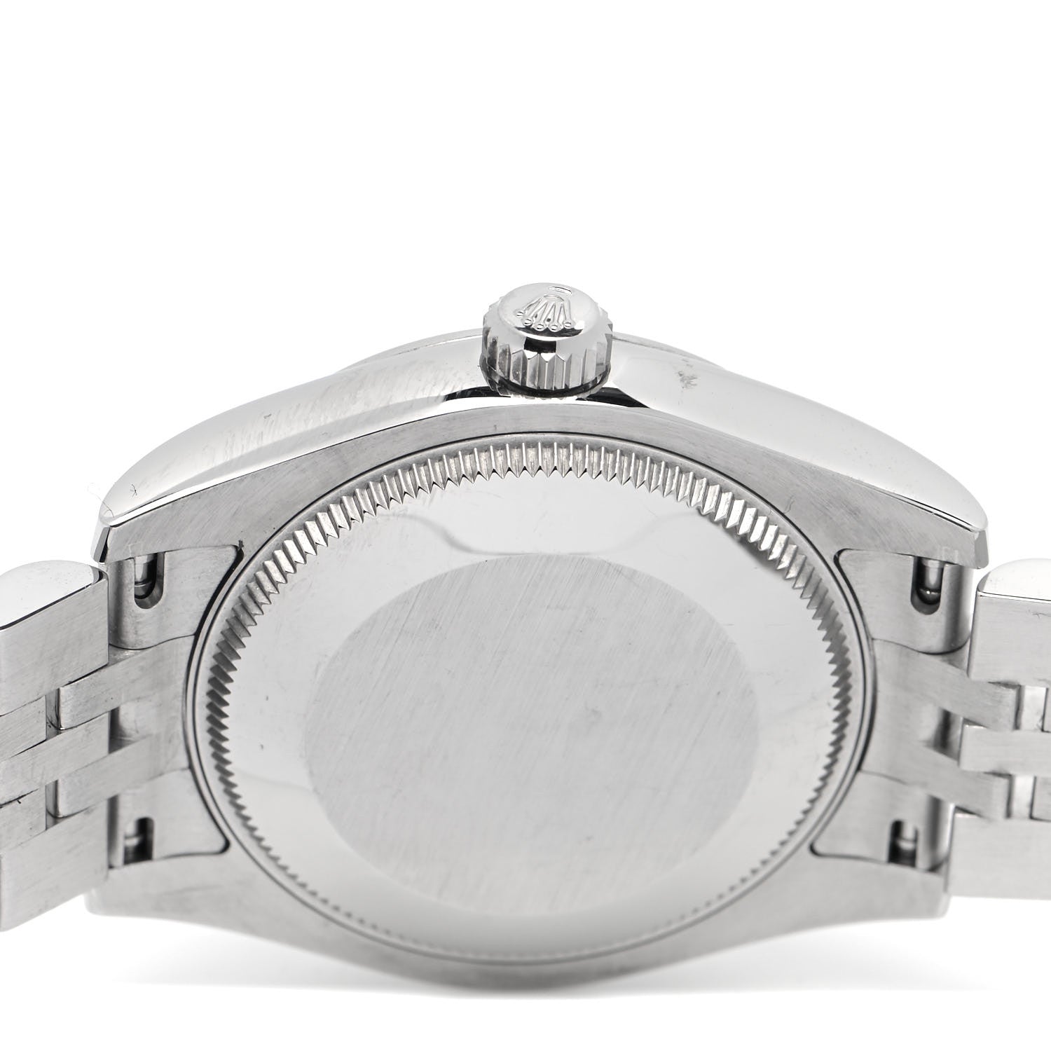 Rolex Stainless Steel 31mm Oyster Perpetual Datejust Watch Rhodium Flowers 178240 4 of 5