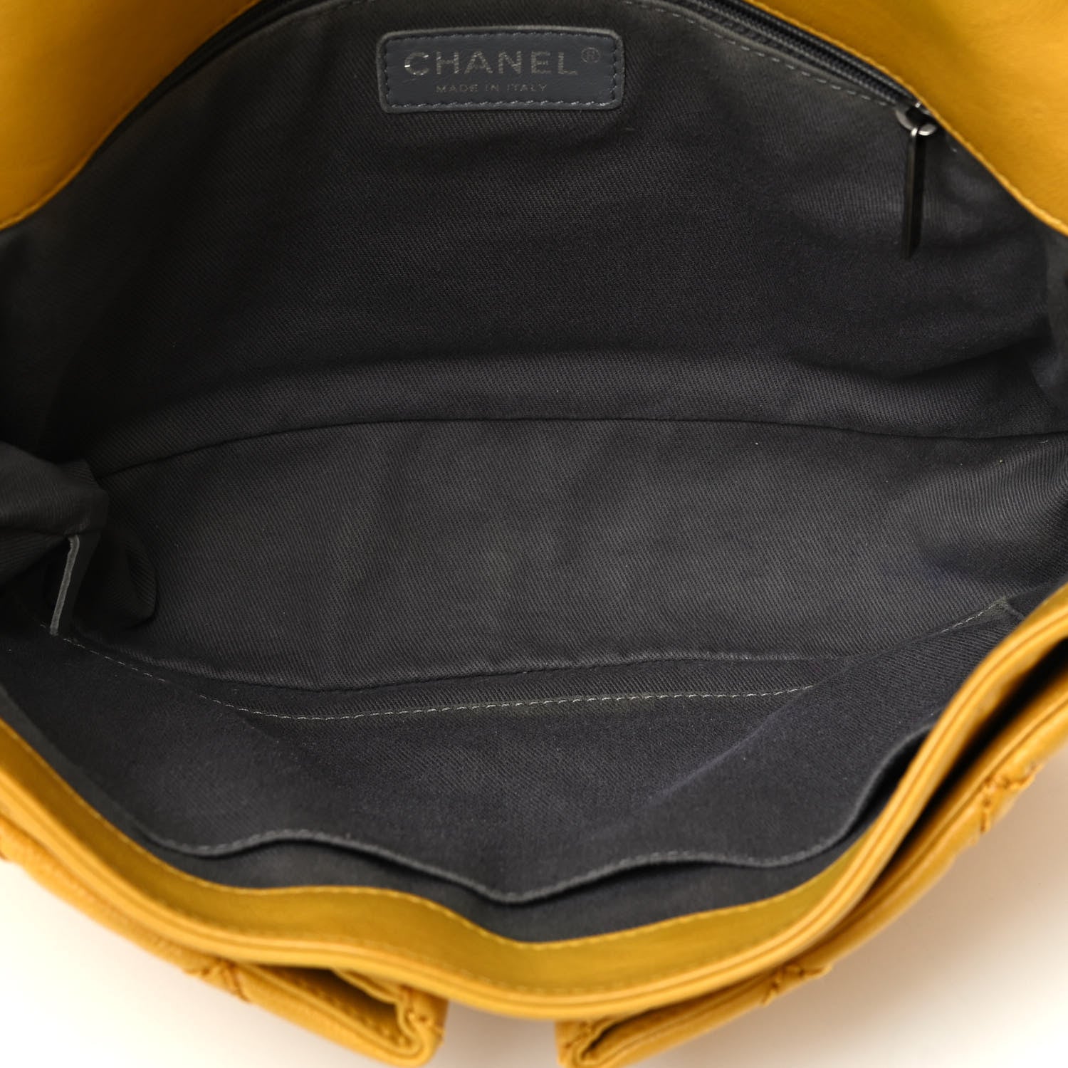 Chanel Calfskin Ultimate Stitch Flap Yellow 4 of 4
