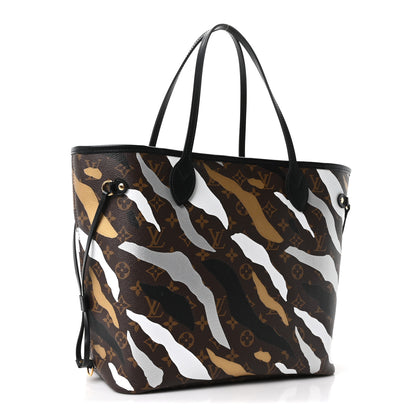 Louis Vuitton X LOL Monogram Neverfull MM Gold Silver 4 of 10
