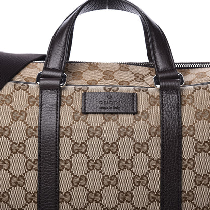 Gucci Monogram Briefcase Dark Brown 10 of 10