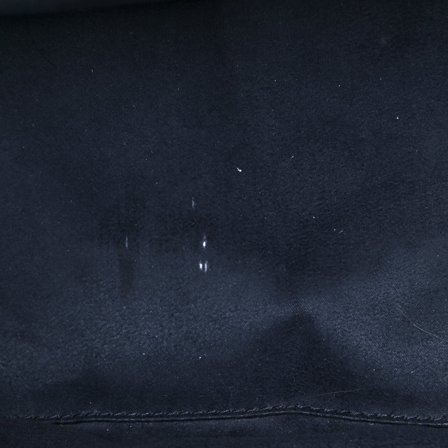 Drummed Calfskin Mini Luggage Blue