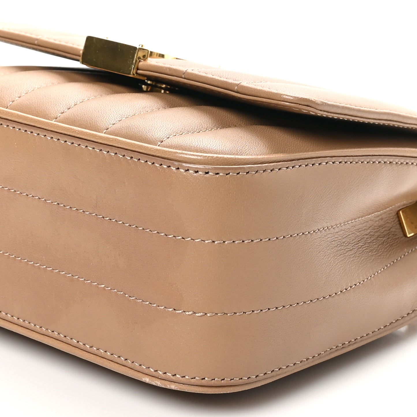 Lambskin Matelasse Monogram Small Vicky Chain Bag Peru
