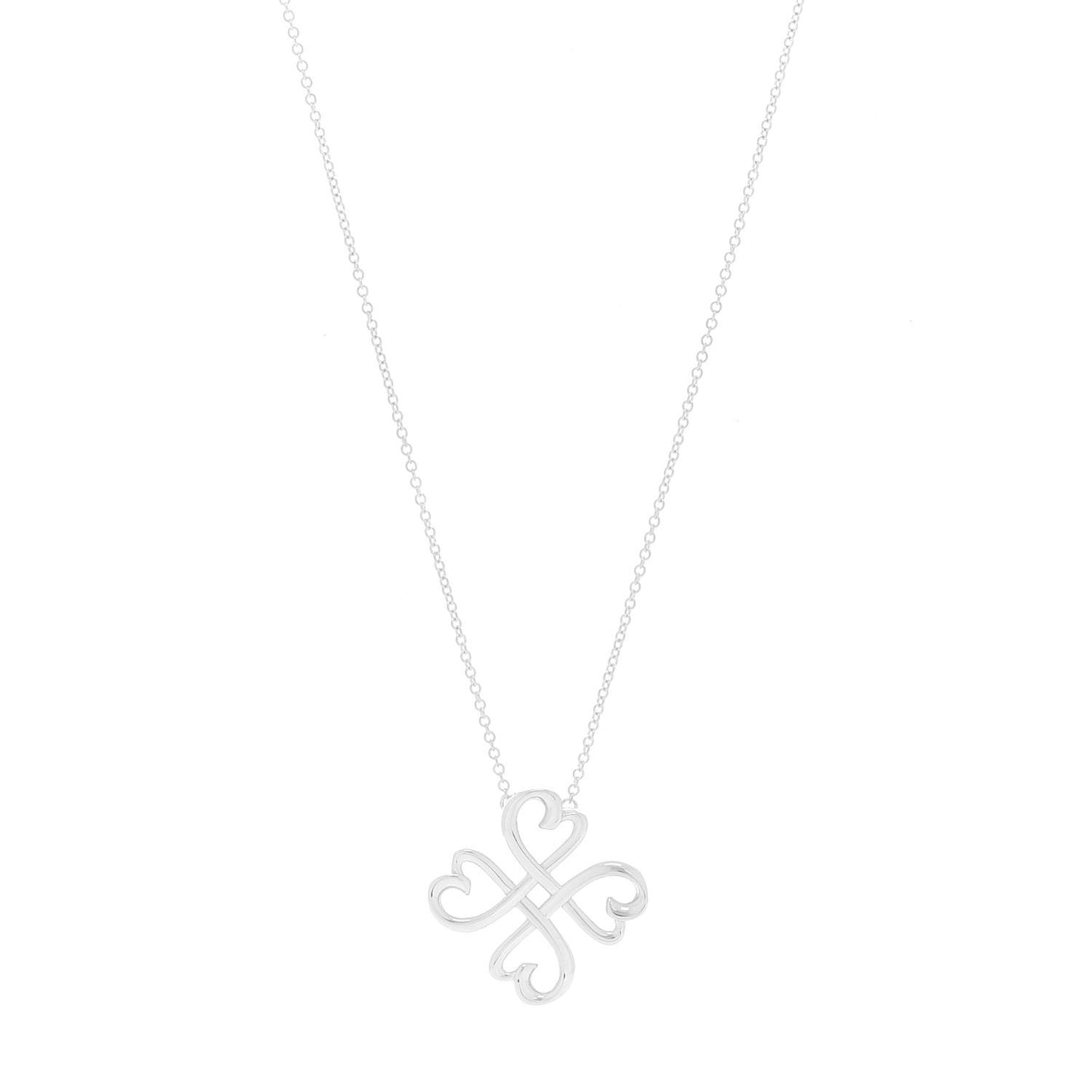 Sterling Silver Paloma Picasso Loving Hearts Pendant Necklace