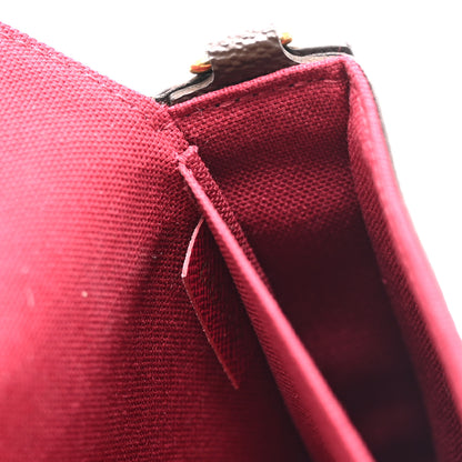 Louis Vuitton Monogram Pochette Felicie Chain Wallet Fuchsia 8 of 11
