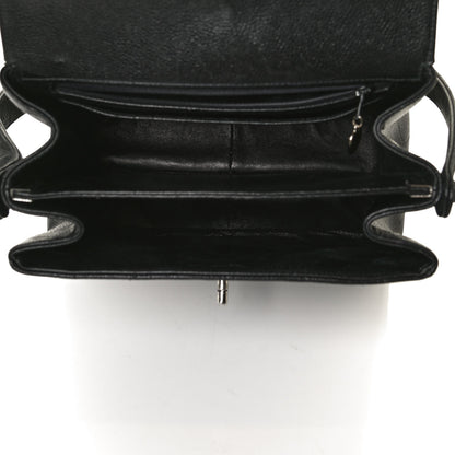 Chanel Caviar Quilted Medium Kelly Flap Black 7 of 10