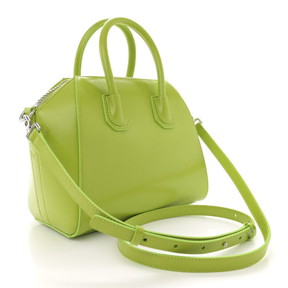 Givenchy Shiny Lord Calfskin Mini Antigona Citrus Green 3 of 11
