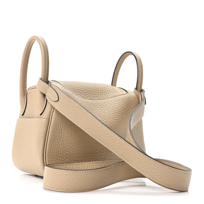 Hermes Taurillon Clemence Mini Lindy 20 Trench 2 of 10