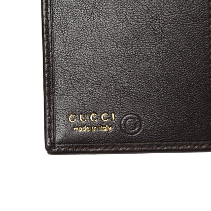 Gucci Calfskin Bamboo Continental Wallet Brown 7 of 16