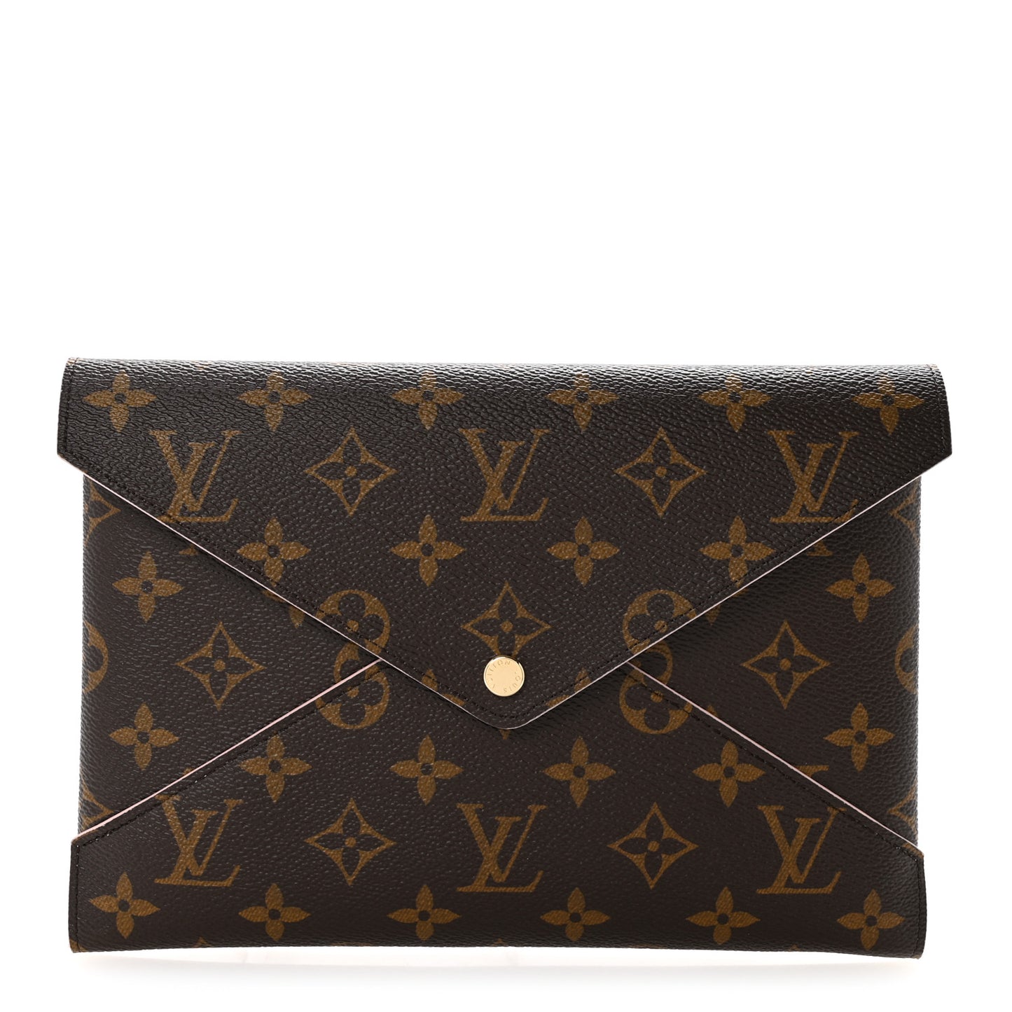Monogram Large Kirigami Pochette Insert Rose Ballerine
