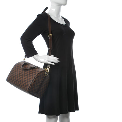 Louis Vuitton Damier Ebene Speedy Bandouliere 30 3 of 9