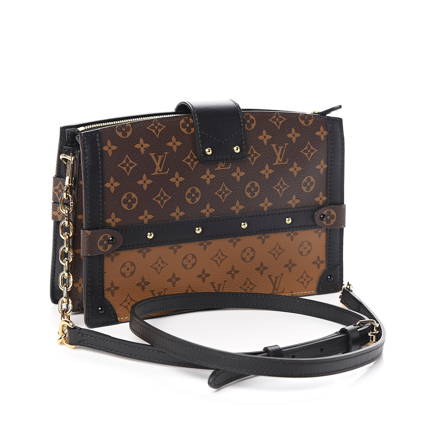 Louis Vuitton Reverse Monogram Trunk Clutch 3 of 12