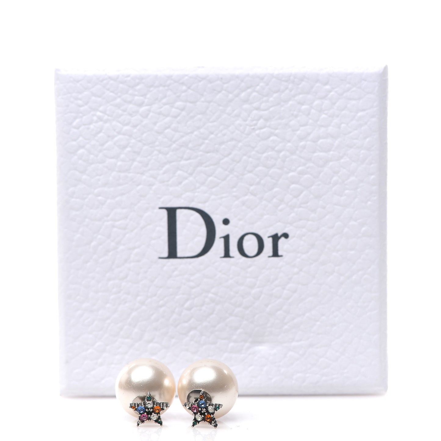 Pearl Crystal Star Mise En Dior Tribal Earrings Multicolor