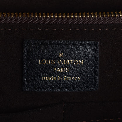 Louis Vuitton Calfskin Monogram Kimono Tote Black 6 of 8