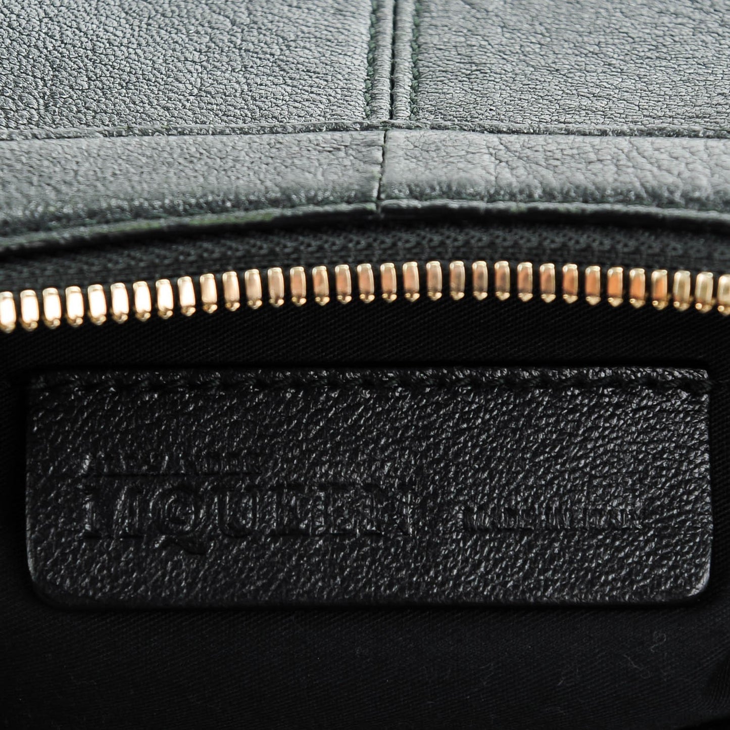 Leather De Manta Clutch Black