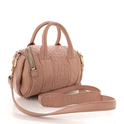 Alexander Wang Pebbled Lambskin Mini Rockie Truffle Gold Hardware 2 of 17