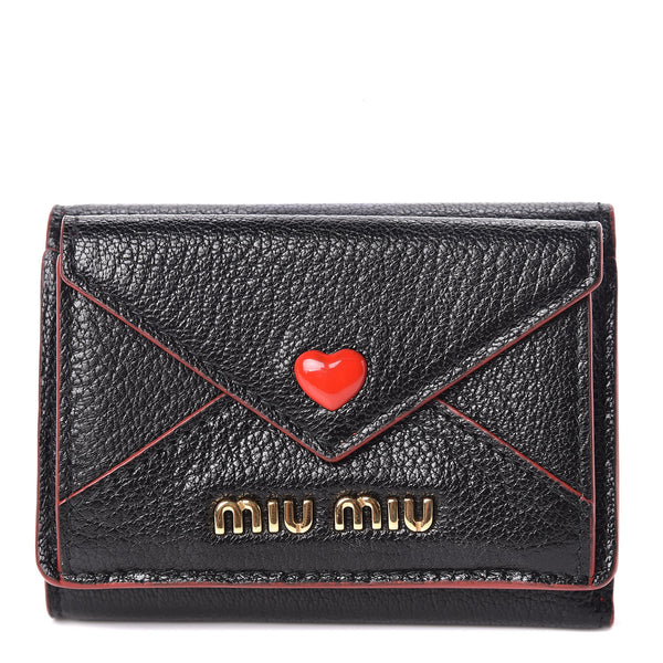 【❤︎】MIU MIU Leather Wallet 1cd16de0e6c767a1c1f9506dd44d9a