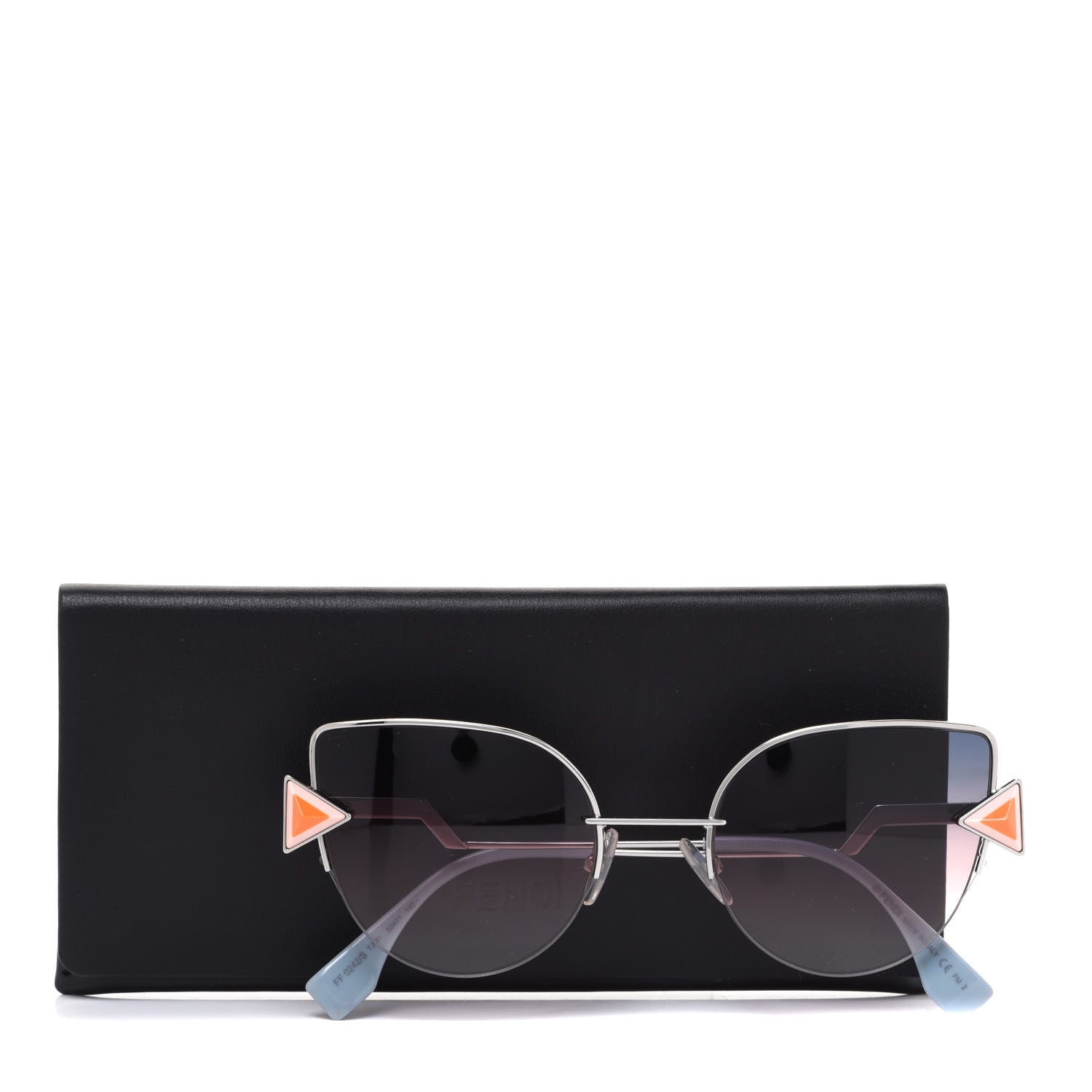 Fendi Metal Fendi FF0242/S Sunglasses Blue 8 of 8
