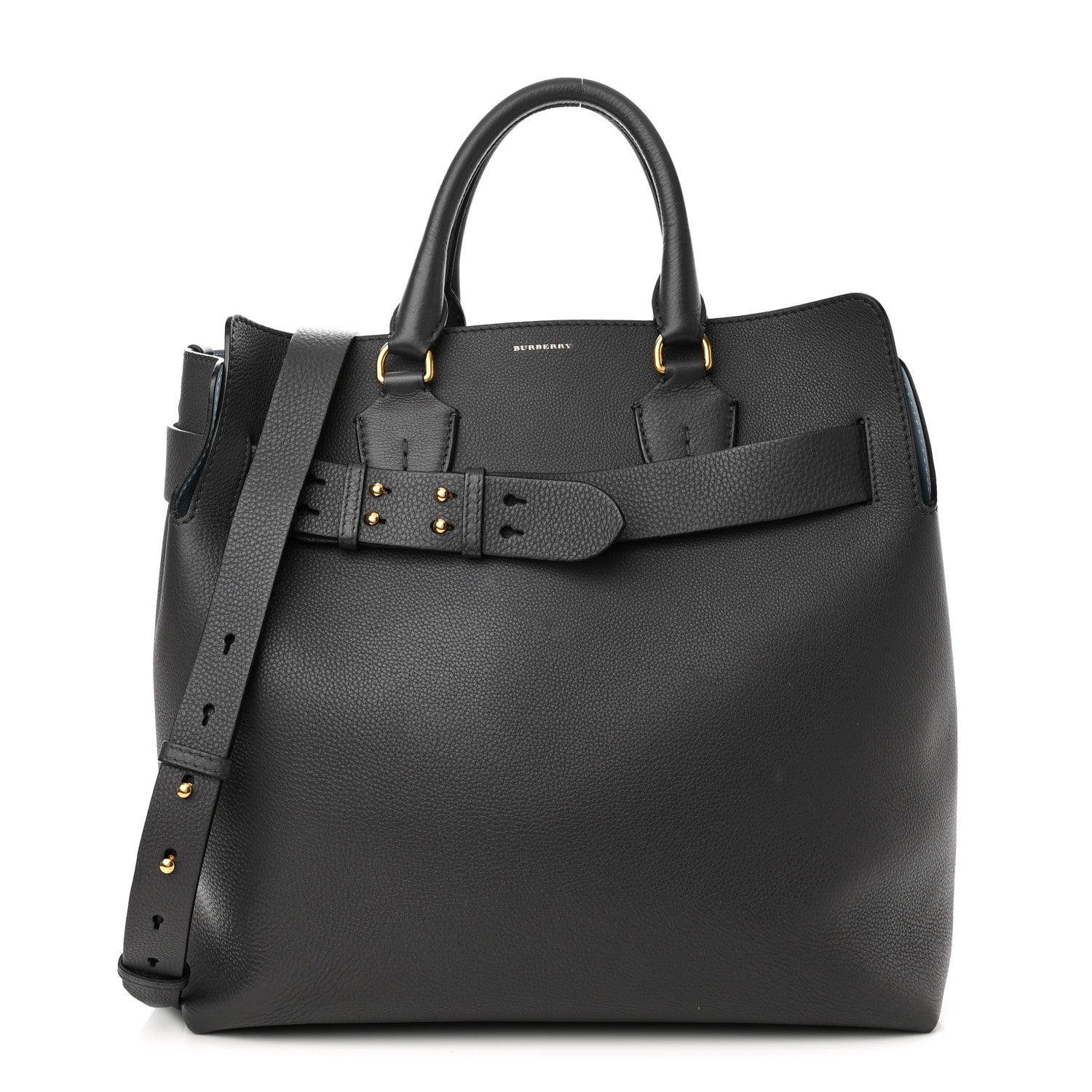 Burberry Marais Calfskin Large Belt Bag Charcoal Grey 1 of 14
