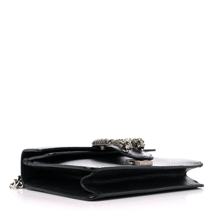 Gucci Calfskin Mini Dionysus Shoulder Bag Black 4 of 13