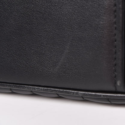 Prada Soft Calfskin Diagramme Crossbody Bag Black 10 of 11