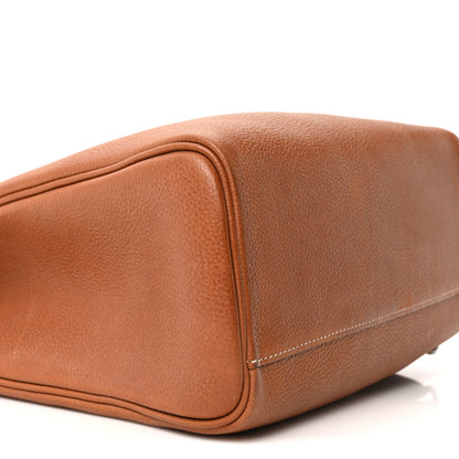 Hermes Natural Barenia Faubourg Hac A Dos GM Backpack Fauve 17 of 19