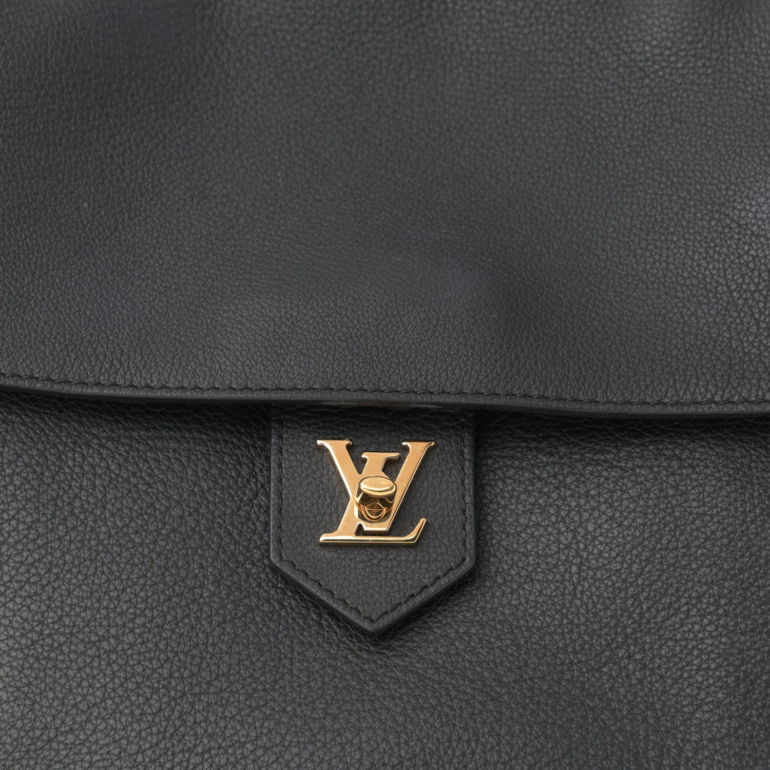 Louis Vuitton Calfskin Lockme PM Black 7 of 12