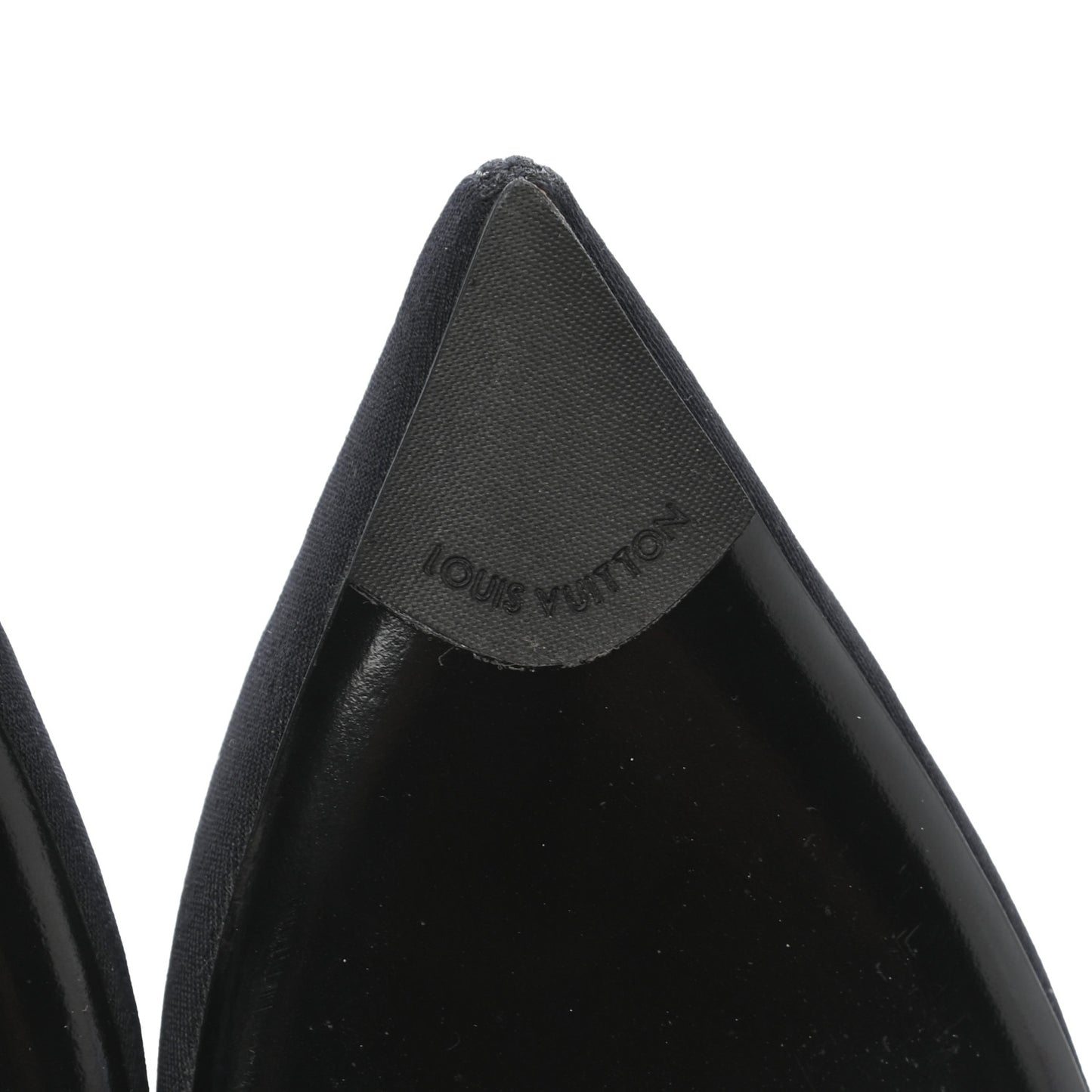 Monogram Stretch Fabric Ankle Boots 36 Black