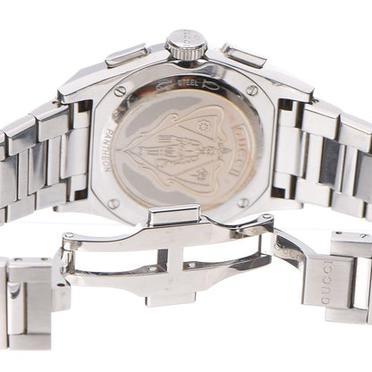 Gucci Stainless Steel Diamond Bezel Mother of Pearl 34mm Pantheon Chronograph Quartz Watch 6 of 9