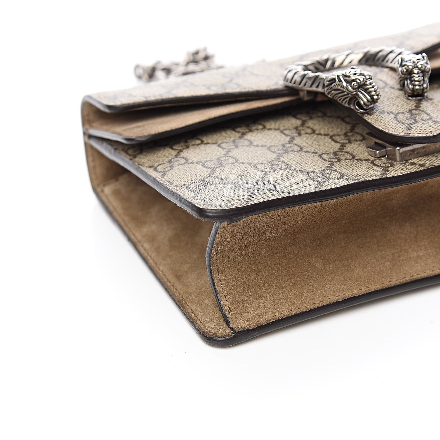 GG Supreme Monogram Mini Dionysus Shoulder Bag Taupe