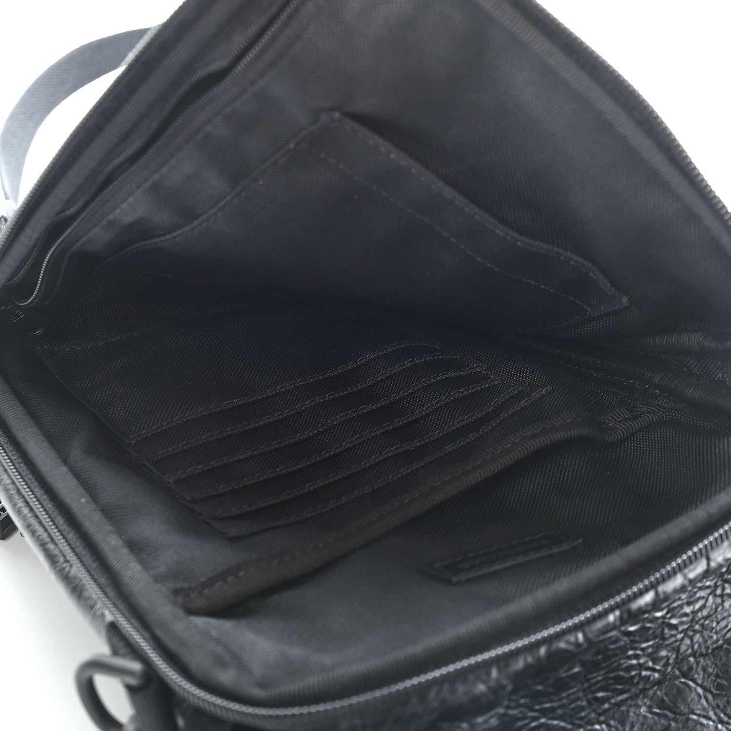 Balenciaga Agneau Explorer Crossbody Pouch Black 4 of 9