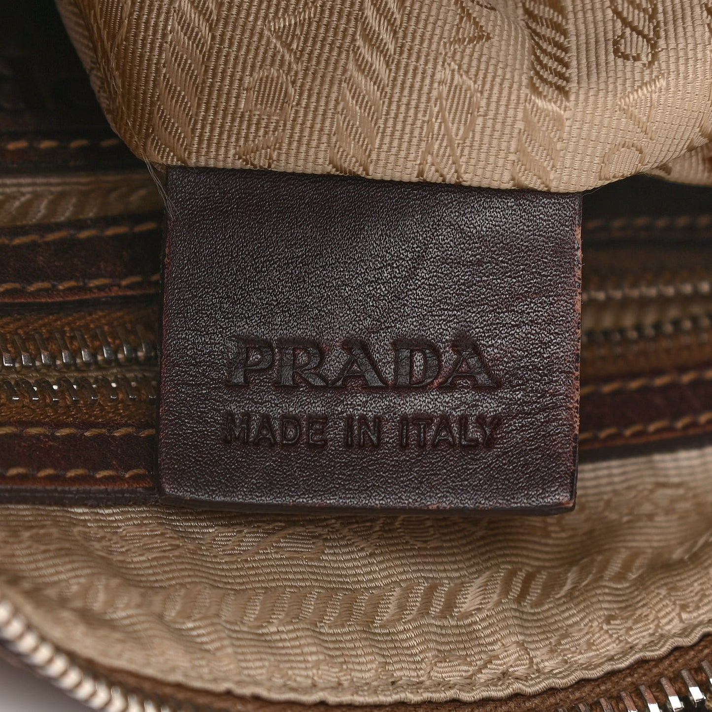 Jacquard Logo Small Flat Messenger Bag Corda Bruciato