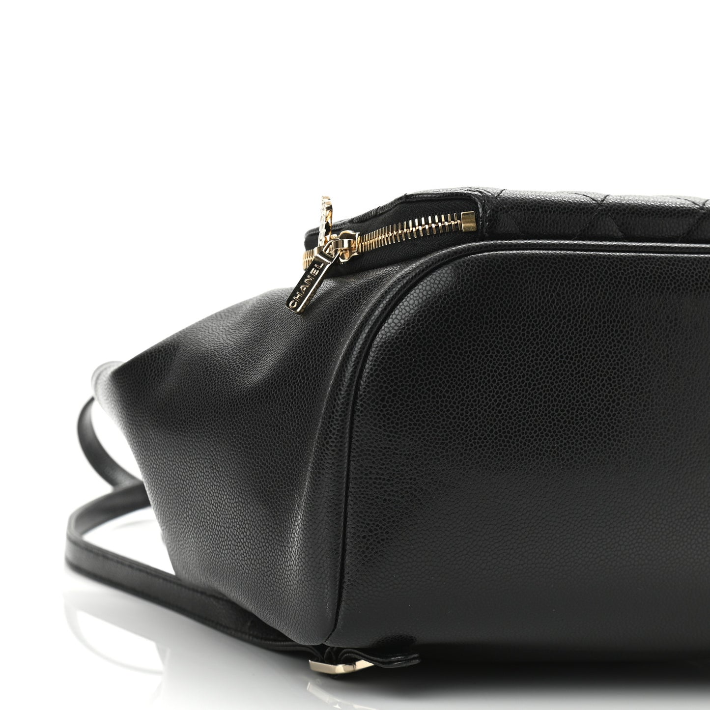 Caviar Quilted Business Affinity Backpack Black
