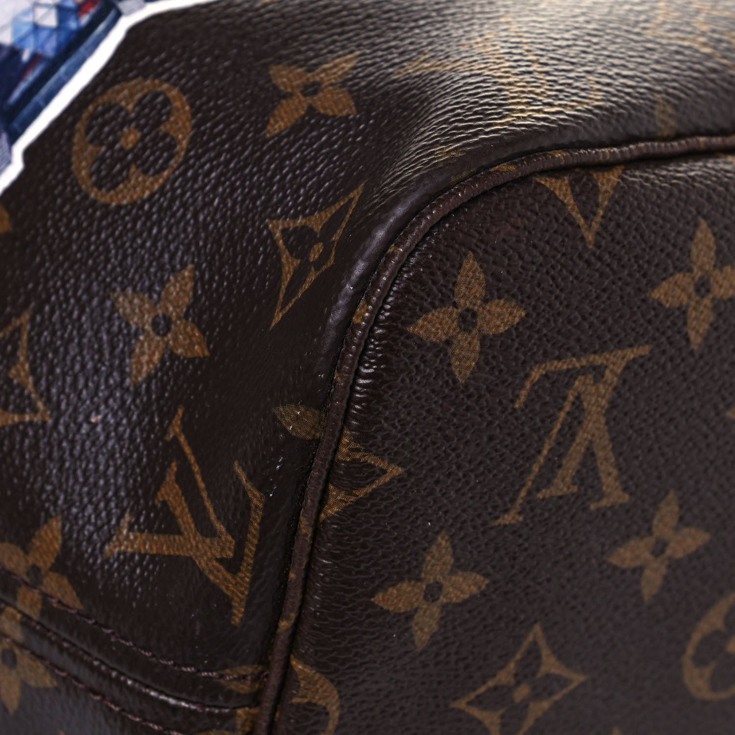 Louis Vuitton Monogram World Tour Neverfull MM 12 of 21