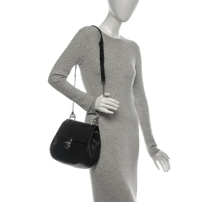 Chloe Grained Lambskin Medium Drew Shoulder Bag Black 2 of 7