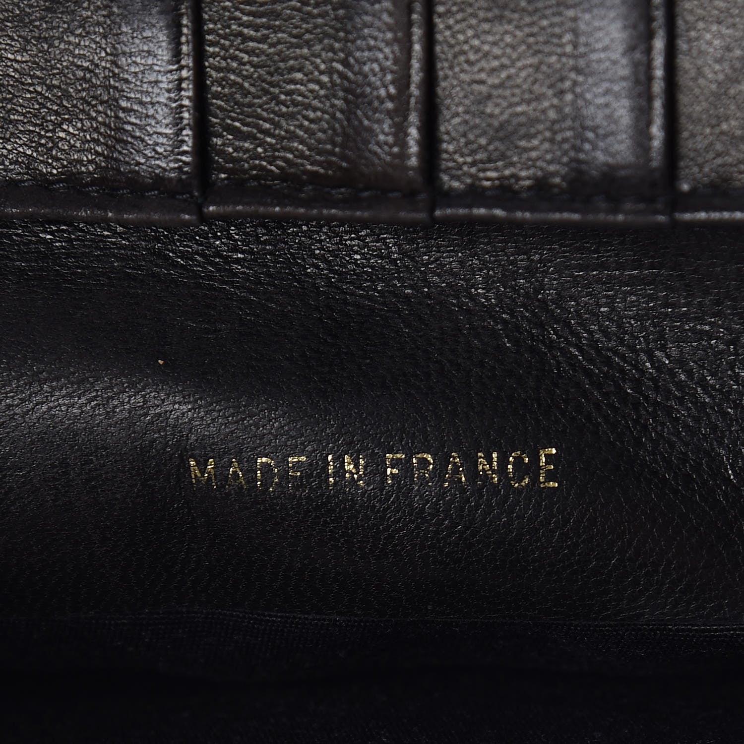 Chanel Lambskin Diamond Stitched French Wallet Black 7 of 9