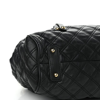 Marc Jacobs Calfskin Quilted Stam Black 8 of 11