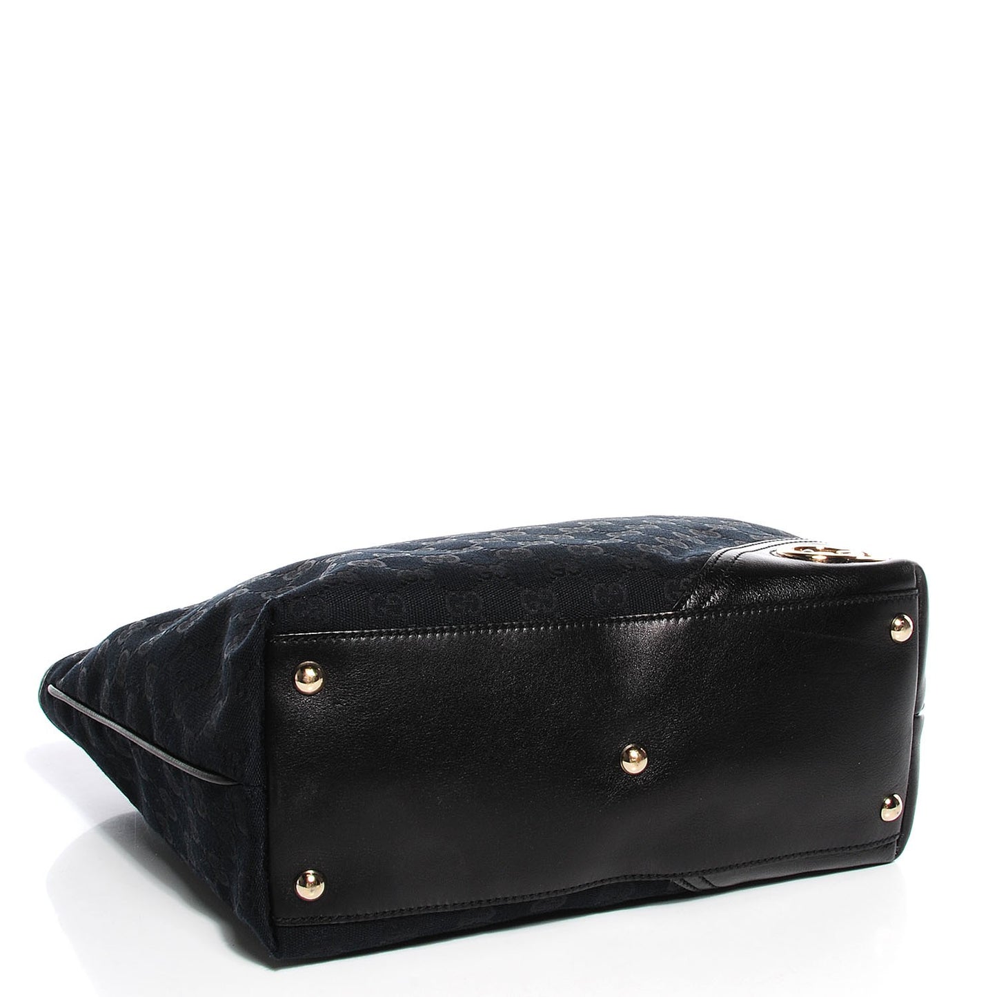 Monogram Medium New Britt Tote Black