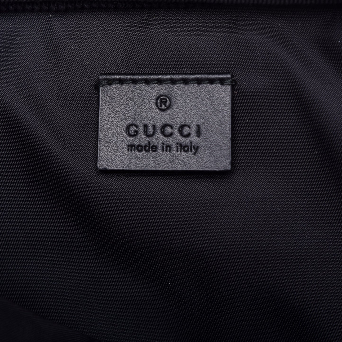 GG Supreme Monogram Web Belt Bag Black