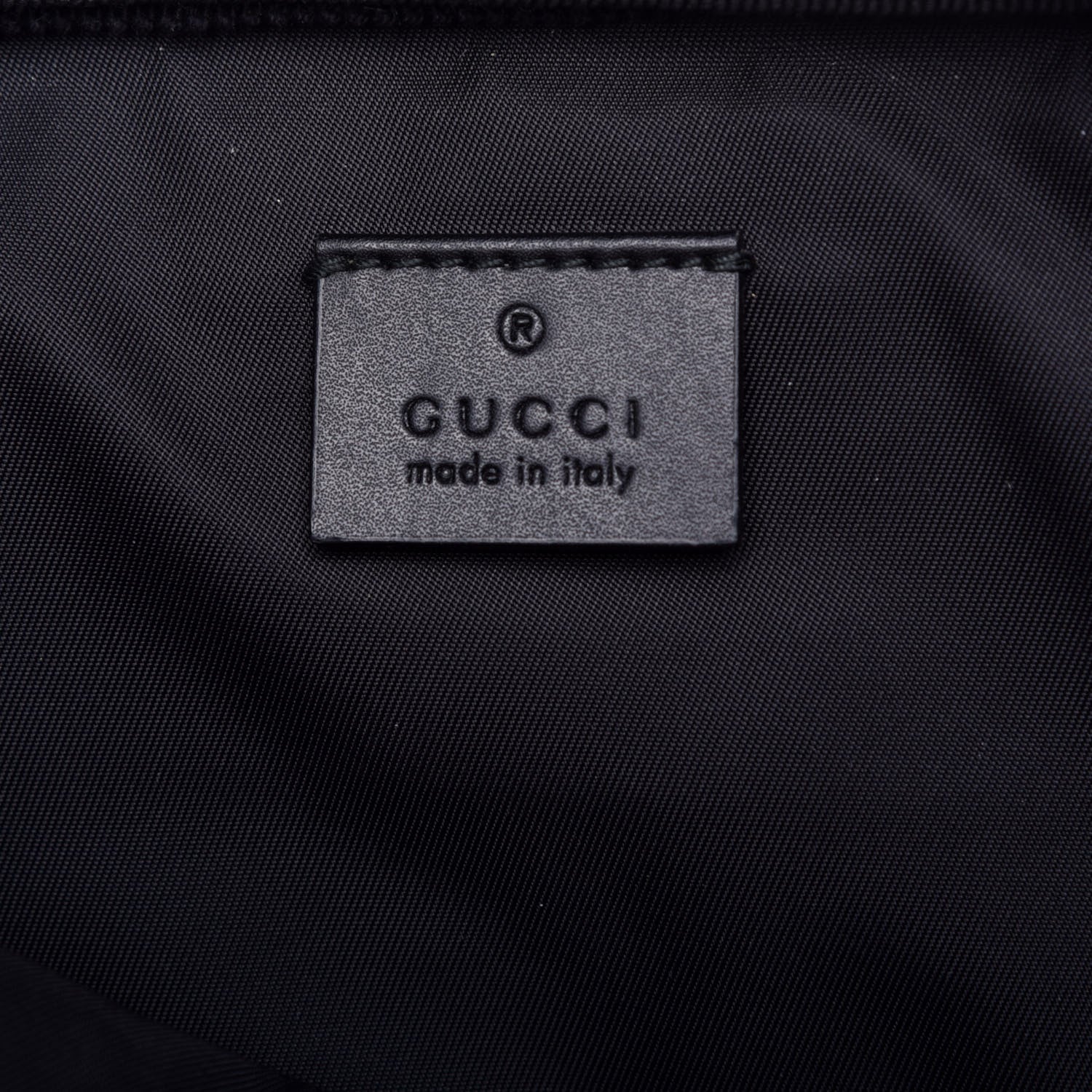 Gucci GG Supreme Monogram Web Belt Bag Black 7 of 10