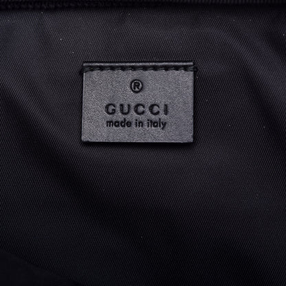 Gucci GG Supreme Monogram Web Belt Bag Black 7 of 10