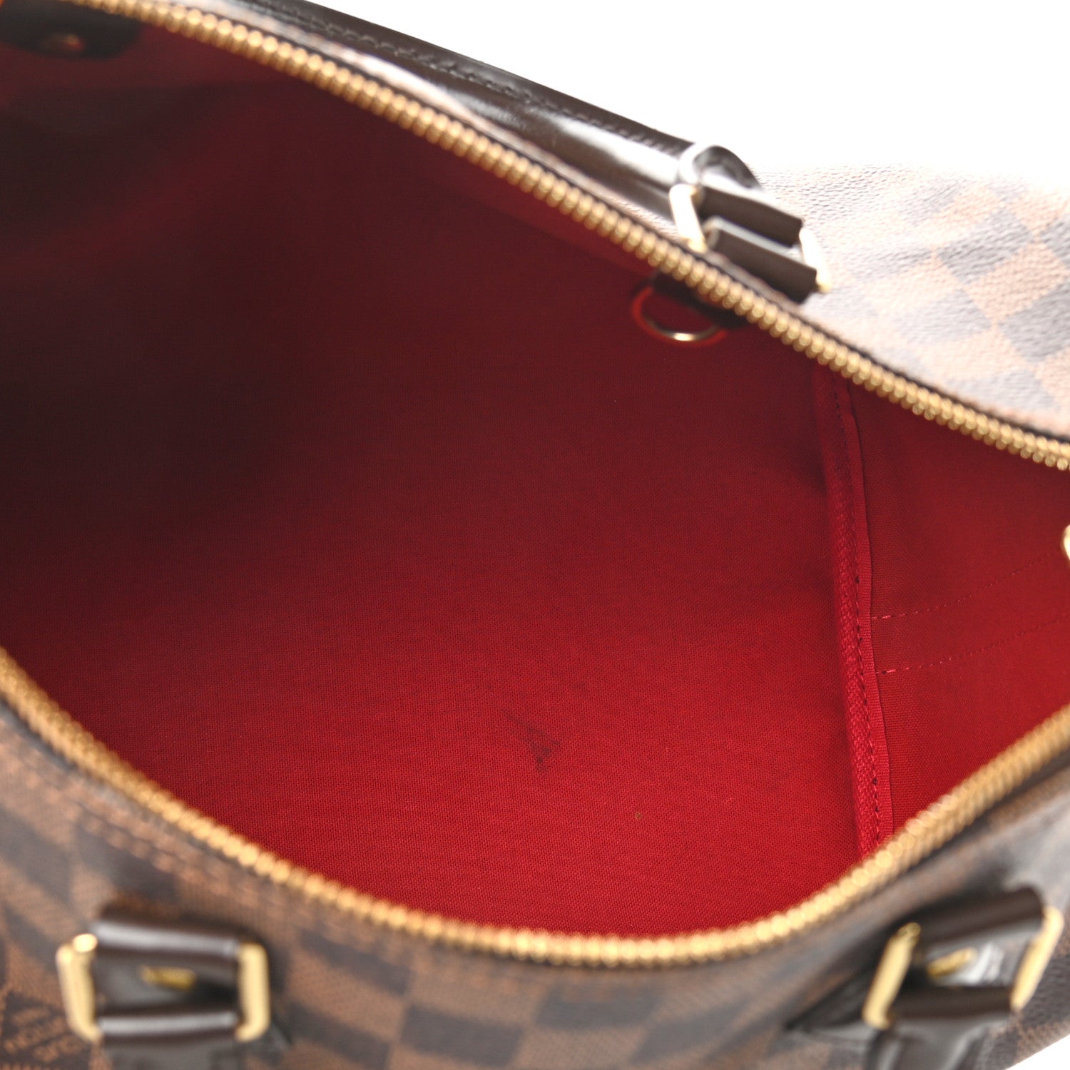 Louis Vuitton Damier Ebene Speedy Bandouliere 30 5 of 9