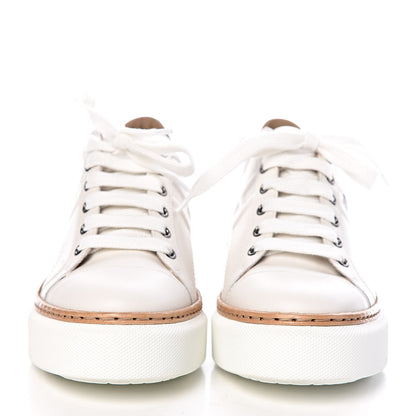 Hermes Calfskin Pegase Pop Polo Sneakers 36 Multicolor White 2 of 9