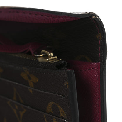 Louis Vuitton Monogram Emilie Wallet Fuchsia 8 of 11