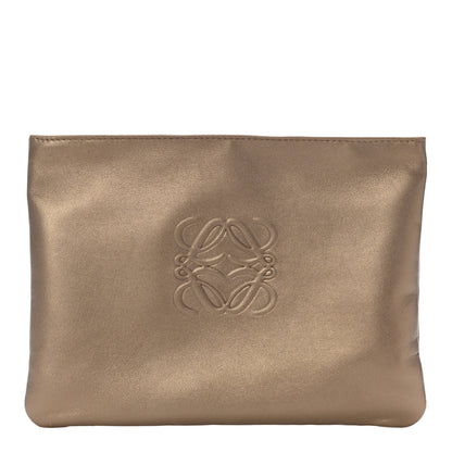 Loewe Metallic Lambskin Cosmetic Pouch Gold 1 of 10