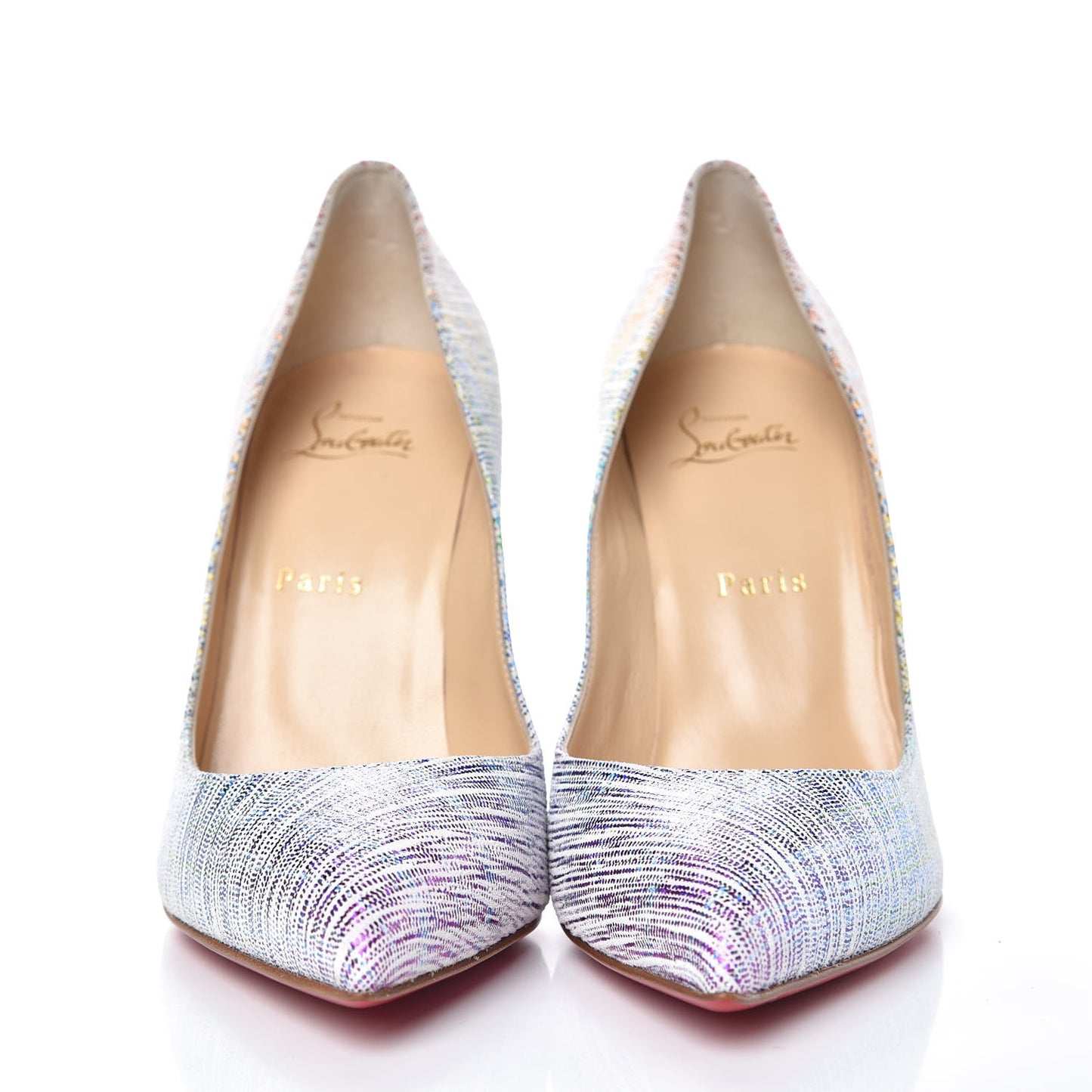 Suede Unicorn Pigalle Follies 100 Pumps 39.5 Multi