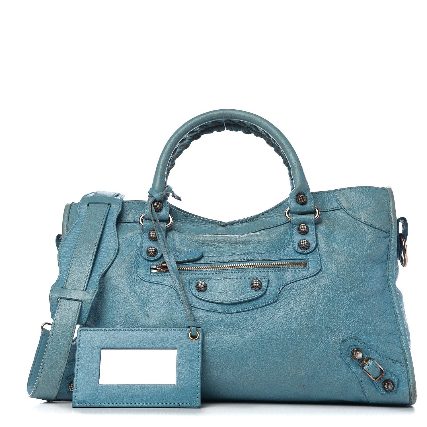 Balenciaga Agneau Giant 21 Gold Hardware City Bleu Indigo 1 of 17