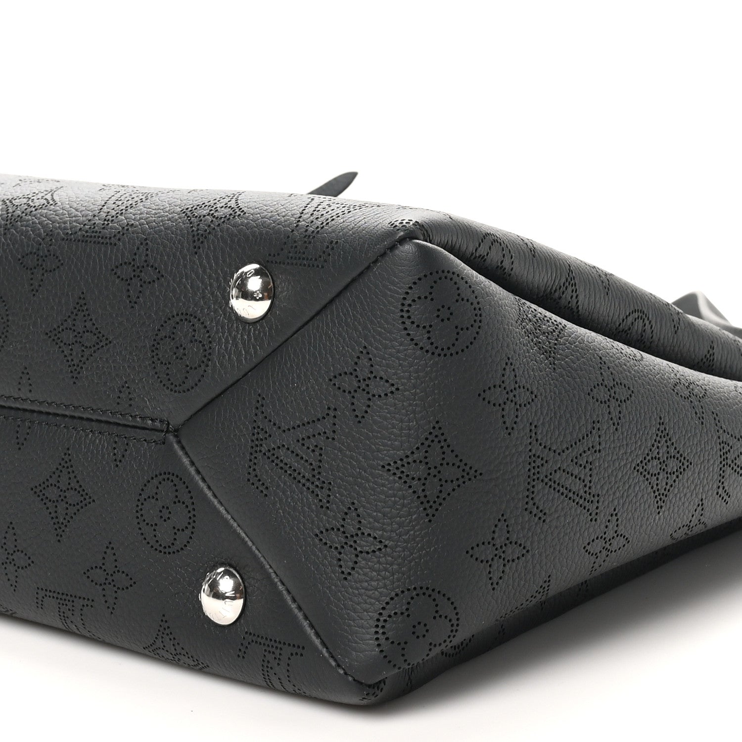 Louis Vuitton Mahina Braided Hand It All MM Black 9 of 10