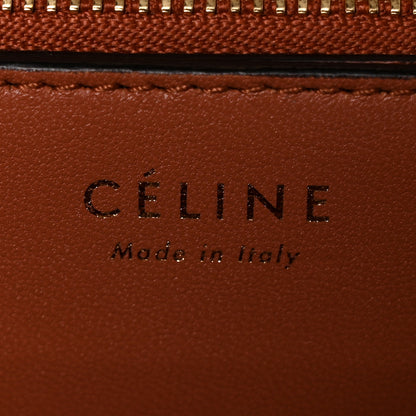 Celine Lizard Medium Classic Box Flap Bag Cognac 5 of 7
